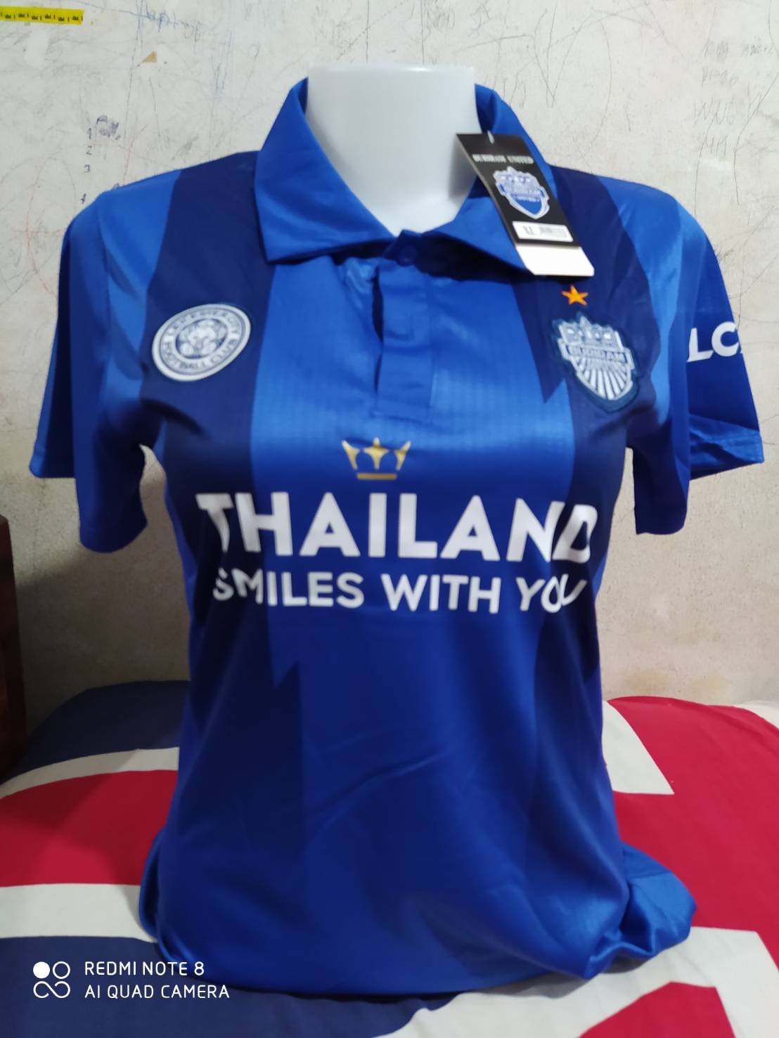 💥⚽เสื้อกีฬาผู้หญิงทีมฟุตบอลบุรีรัมย์ ยูไนเต็ด/Buriram United รุ่นพิเศษ BRUTD x LCFC