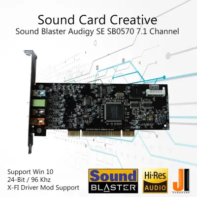 Sound Card Creative Sound Blaster Audigy SE SB0570 7.1 Channel (PCI) (Second Hand)