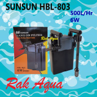 กรองแขวนข้างตู้ปลา SUNSUN HBL-803 Hang on Filter สำหรับตู้ขนาด 20-24 นิ้ว