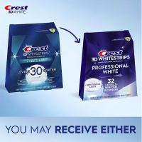 แผ่นฟอกฟันขาว Crest 3D Whitestrips Dental Whitening Kit  ** รับประกันของแท้จาก USA **