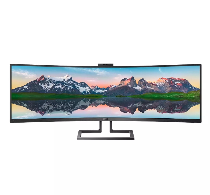 Monitor 48.8'' PHILIPS 499P9H1/67 (VA, DP, HDMI, USB) SuperWide 60Hz ราคา 32,990 บาท*ส่งฟรี
