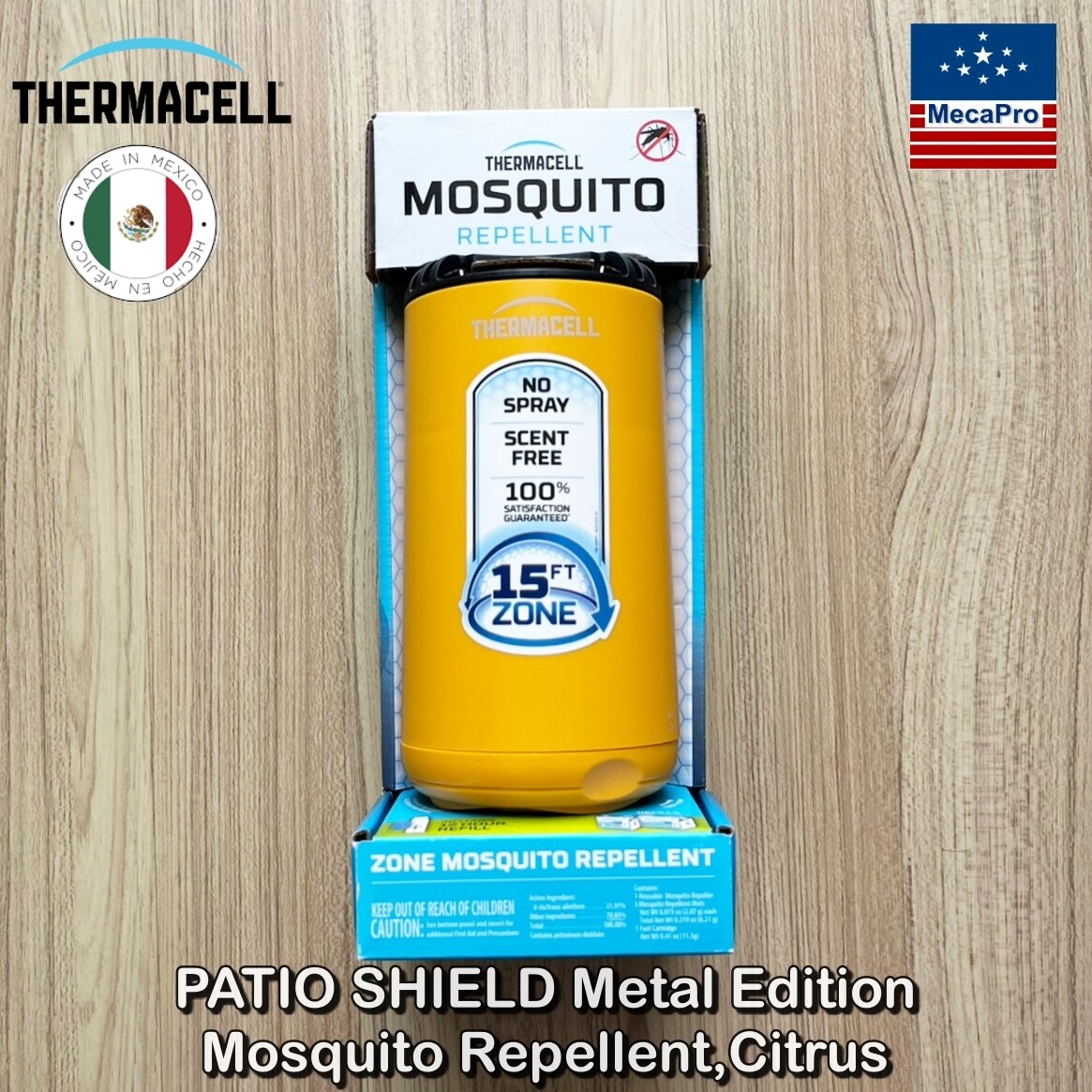 THERMACELL® Thermacell Patio Shield Mosquito Repeller Mosquito Protection 15ft zone เทอมาเซล เครื่องไล่ยุง และแมลง ราคา 1,795 บาท*ส่งฟรี