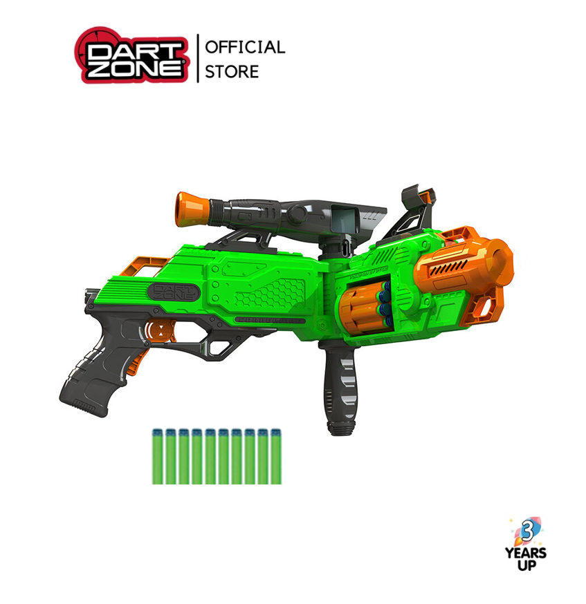 DART ZONE® Cornerfire Cornershot Motorized Dart Blaster (Ready to Ship from Official Store in Thailand) Adventure Force soft-bullet gun toy battle game ราคา 1,592 บาท*ส่งฟรี