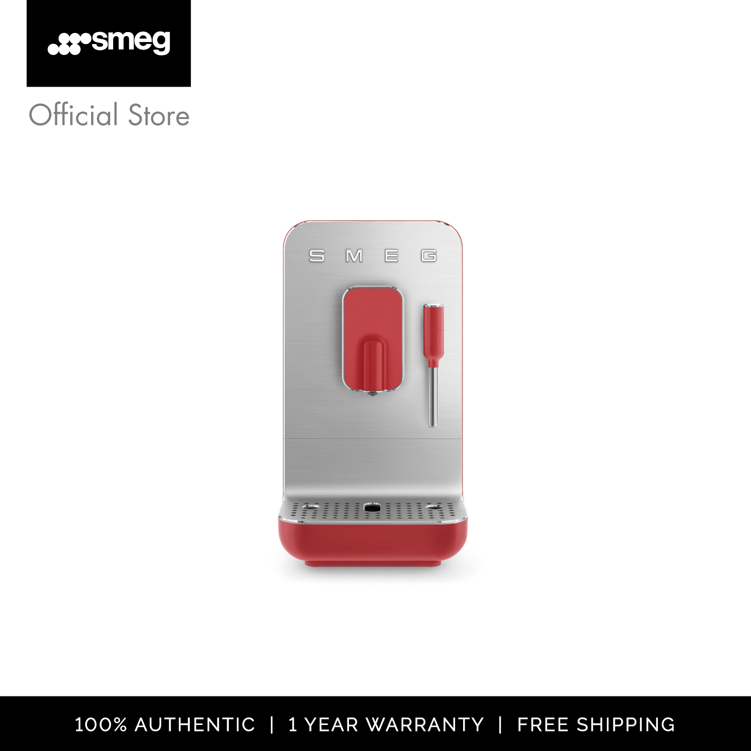 Smeg Automatic Coffee Maker Model Bcc02 ราคา 49,900 บาท*ส่งฟรี