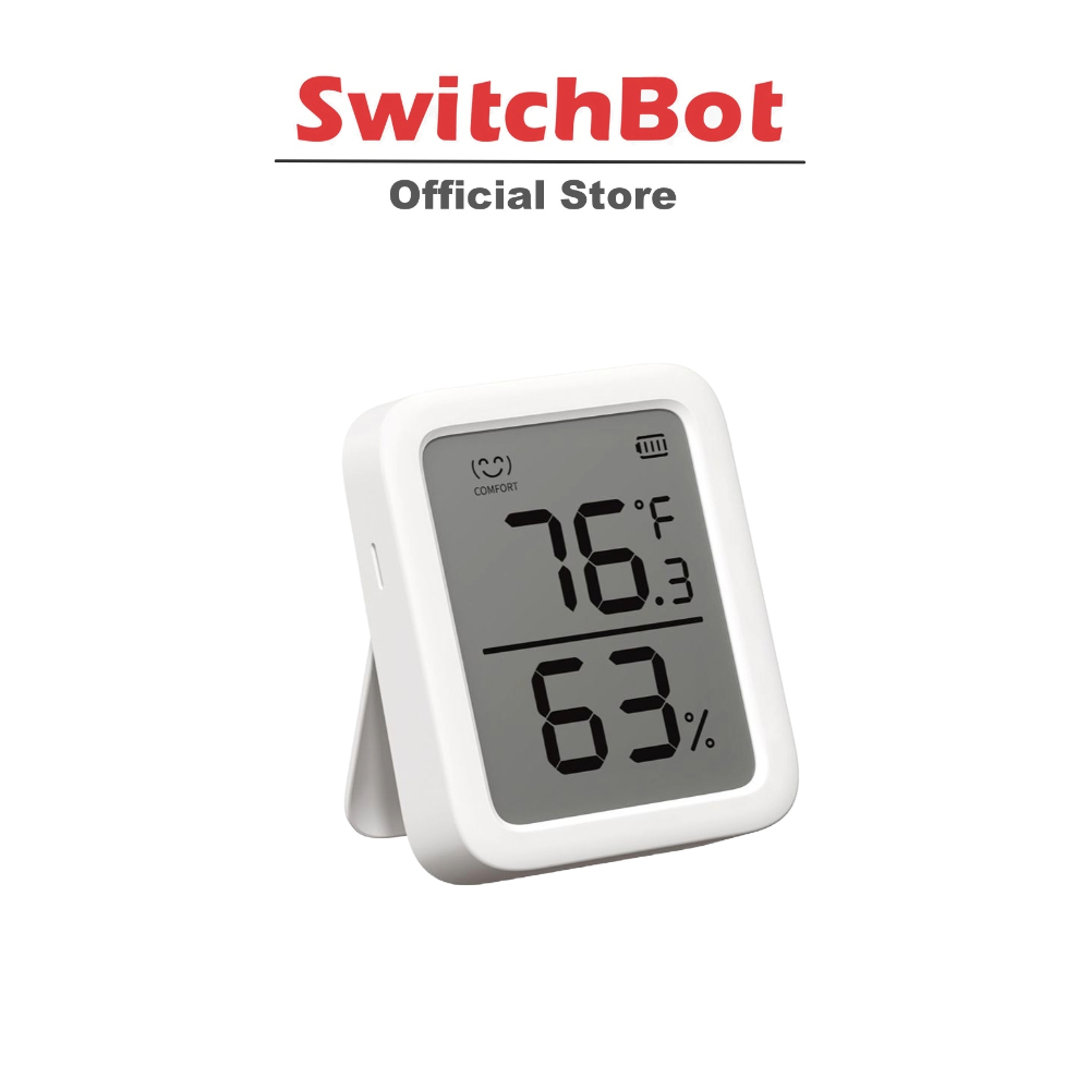 SwitchBot Meter Plus : เซ็นเซอร์วัดอุณหภูมิ ราคา 890 บาท*ส่งฟรี