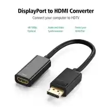 ภาพขนาดย่อของสินค้าใหม่ล่าสุด  มีรับประกัน Display Port DP Male to HDMI 4K*2K Female Converter for HDTV Black