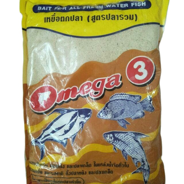 เหยื่อตกปลา Omega โอเมก้า สูตร 1 , 2 , 3 และ เหยื่อตกปลาOmega3