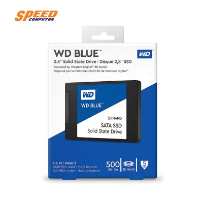 WD SSD 500GB. BLUE SATA III READ 560MB/s WRITE 530MB/s By Speedcom