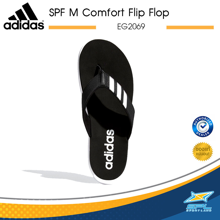 Adidas รองเท้าแตะ รองเท้าแฟชั่น SPF Men Comfort Flip Flop EG2069 (1100)