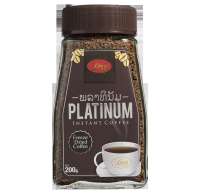 Dao Coffee Platinum Instant Coffee ดาวกาแฟ แพลตตินั่ม กาแฟสำเร็จรูป กาแฟอร่อยของลาว 200g.