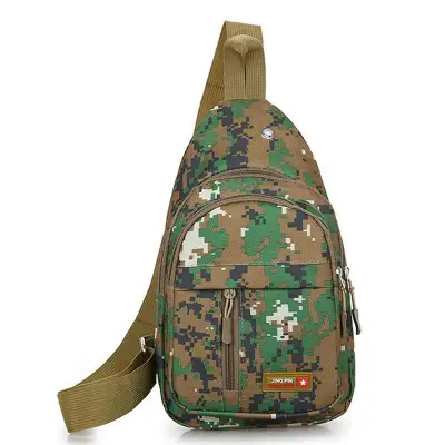 Military Camouflage Shoulder Bag Chest Bag Men Crossbody Bag (3)