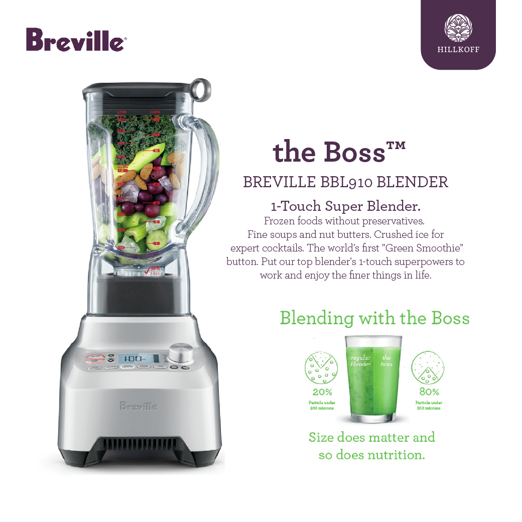 Breville BBL910 BrevilleBoss Blender ราคา 26,000 บาท*ส่งฟรี