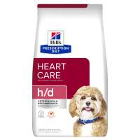 Hill&rsquos Prescription Diet h/d Canine Heart Care Chicken Flavor Dry Dog Food อาหารสุนัข สูตรดูแลหัวใจ ขนาด 1.5 kg.