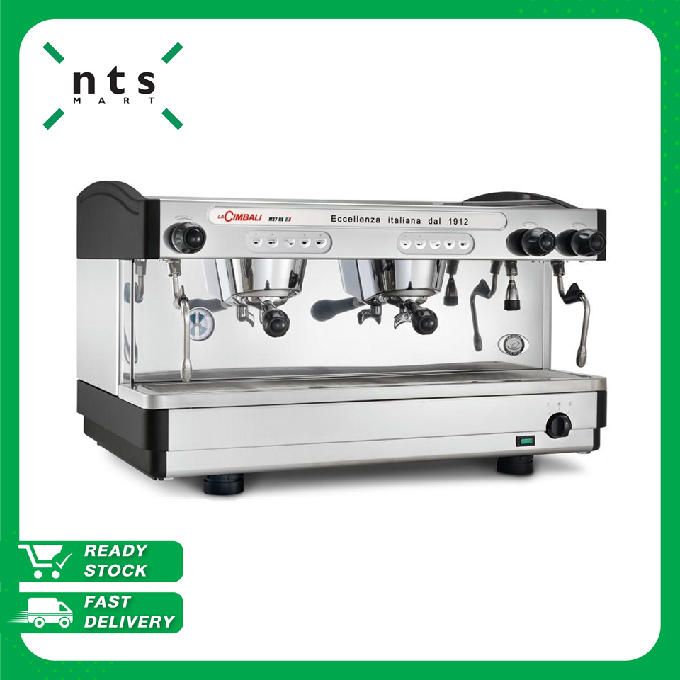 LA CIMBALI SEMI-AUTO COFFEE MACHINE เครื่องชงกาแฟ เครื่องทำกาแฟ 2 หัว รุ่น LAC1-M27 RE C2 ราคา 116,160 บาท*ส่งฟรี