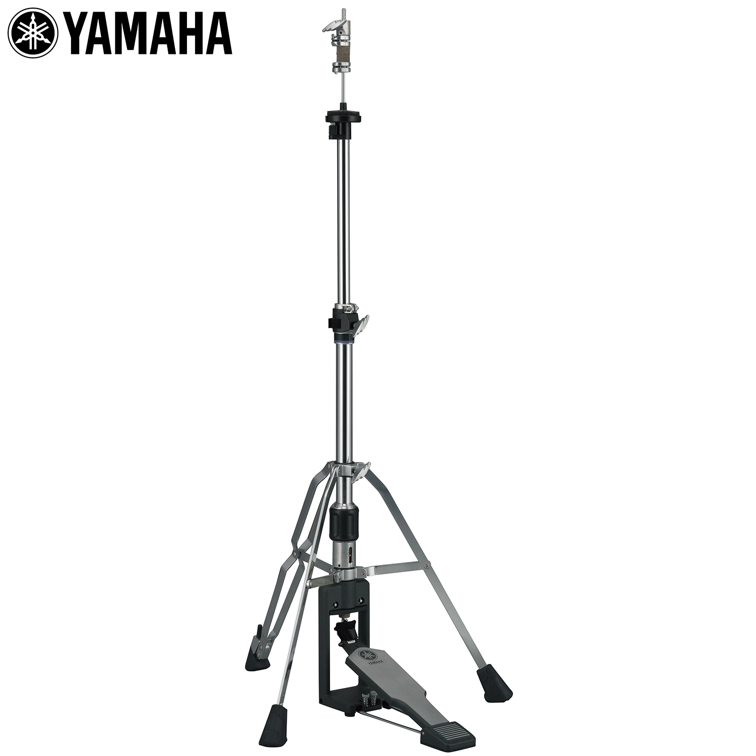 Yamaha® HS1200 ขาตั้งไฮแฮท แบบสามขา อย่างดี พร้อมแป้นเหยียบ สามารถปรับองศาและระดับแป้นเหยียบได้ ปรับความสูงได้ 80 – 92 ซม. (Stage Hihat Stand) ราคา 16,800 บาท*ส่งฟรี