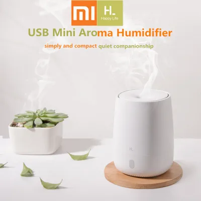 Xiaomi Mijia HL Humidifier Portable USB Mini เครื่องทำให้ชื้น Air Aromatherapy Diffuser Humidifier Quiet Aroma Mist Maker 7 Light Color Home Office