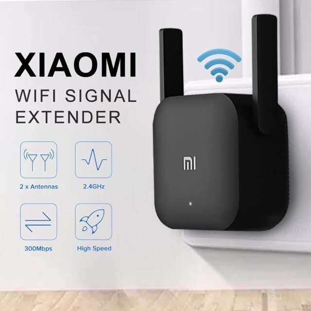 Xiaomi wifi Pro ตัวขยายสัญญาณ ให้ครอบคลุมพื้นที่มากขึ้น WiFi Router Repeater Amplifier for Mi Wifi Router with 2 Antenna Repeater Power Extender Roteador