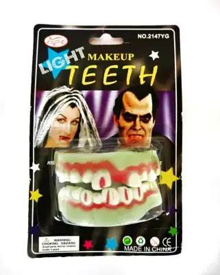 ฟัน เขี้ยว ฟันปลอม ฟันยาง ฟันผี ฟันแวมไพร์ ฟันแดรกคูล่า ฟันผีดิบ ฟันซอมบี้ ฟันฮาโลวีน พร็อพฮาโลวีน Halloween Rubber Latex Vampire Dracula Ghost Zombie Teeth Party Prop (6)