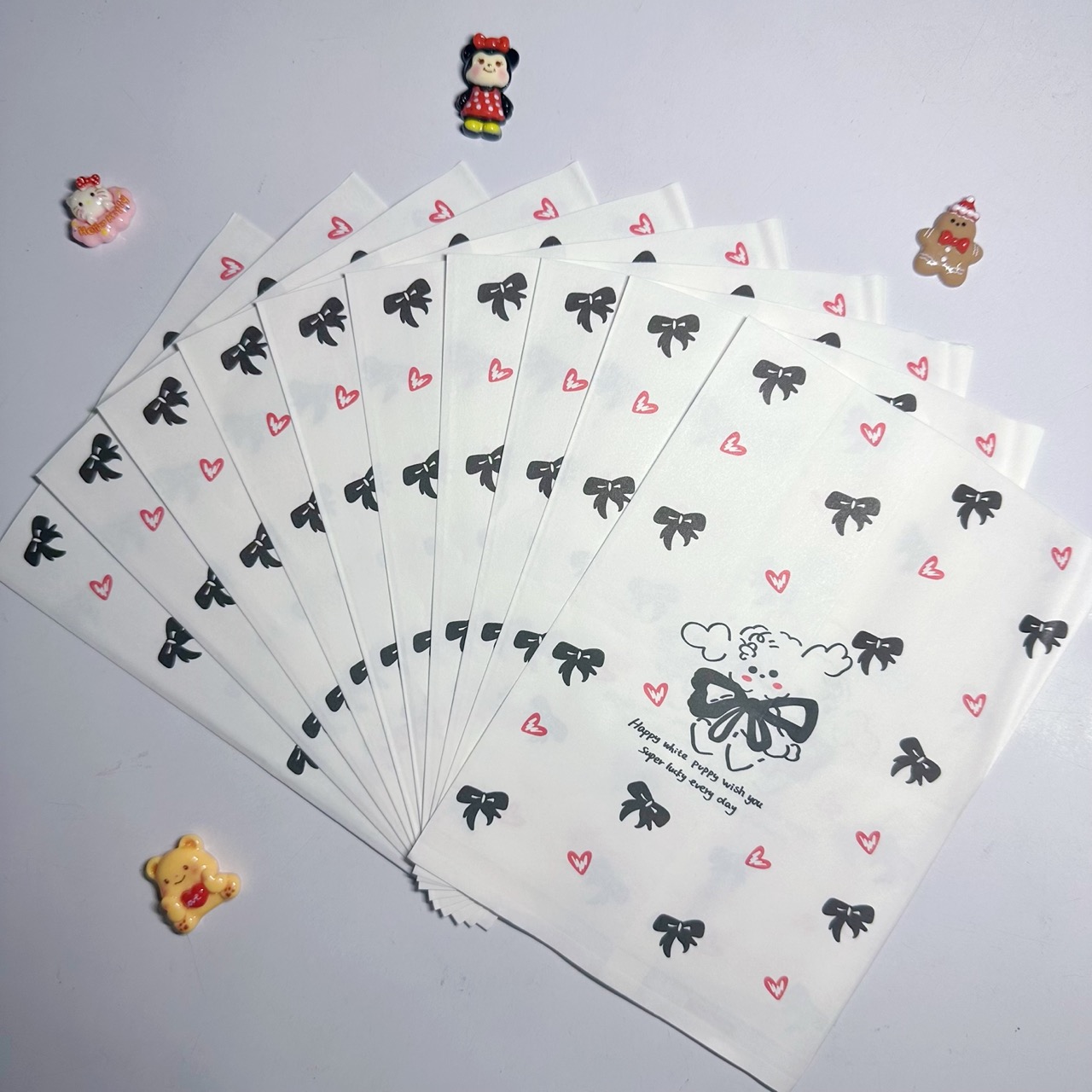 🔥รุ่นล่าสุด!!คริสต์มาส ถุงกระดาษ ถุงกระดาษของขวัญ ลายน่ารัก🎀 ขนาด17*12cm ราคา10ชิ้น dai1