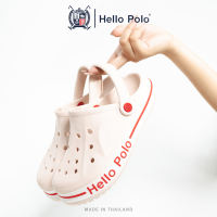 Hello Polo รองเท้าแตะผู้หญิง ดีไซน์ระบายอากาศ กันลื่นและทนทาน รองเท้าแตะชายหาด วัสดุ EVA เหมาะกับฤดูร้อน รุ่น HP8065