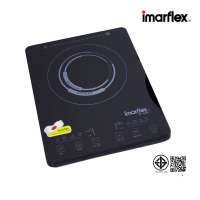 Imarflex เตาแม่เหล็กไฟฟ้า 2100 วัตต์ รุ่น IF-408 ( โฉมใหม่) พร้อมหม้อสแตนเลส