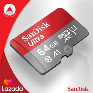 ภาพหน้าปกสินค้าSandisk Ultra microSD Card SDXC ความเร็วอ่าน 120MB/s ความจุ 64GB Class 10 A1 (SDSQUA4-064G-GN6MN) รุ่นใหม่ ไม่มีอะแดปเตอร์ เมมโมรี่ การ์ด แซนดิส Memory ประกัน Synnex 10 ปี แดงเทา ซึ่งคุณอาจชอบสินค้านี้