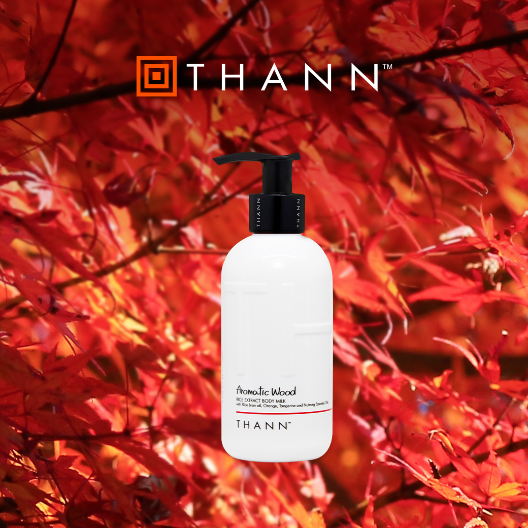 Thann Aromatic Wood Rice Extract Body Milk with Rice Bran Oil, Orange, Tangerine, Nutmeg and Sandalwood Essential Oils 320 Ml. ราคา 850 บาท*ส่งฟรี