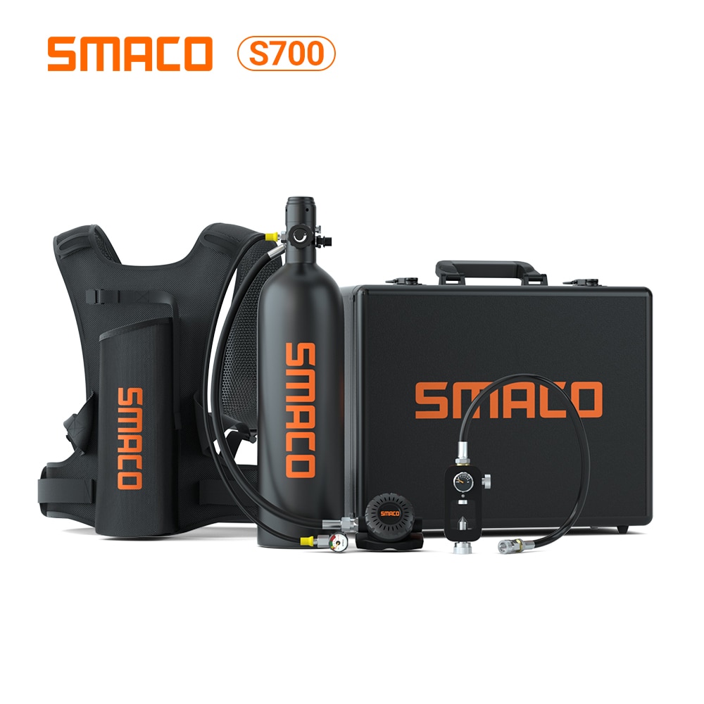 Smaco 2L model bucket portable tank submersible snorkel supplies submersible diving oxygen tank shallow tank diving small large capacity and simple per portable ราคา 16,666 บาท*ส่งฟรี