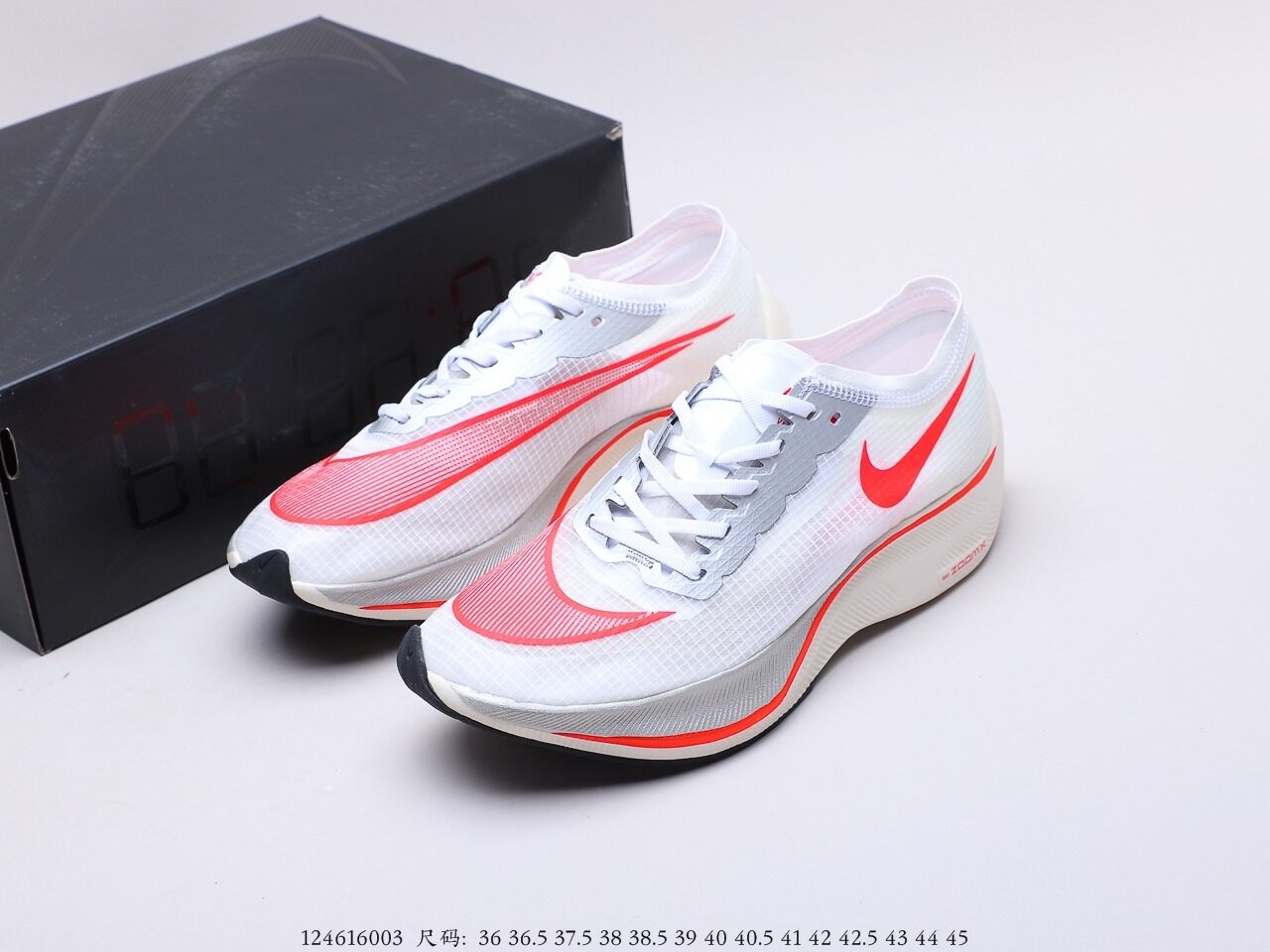 【Full Box】รองเท้าวิ่งNike ZoomX Vaporfly Next% size 36-45 รองเท้ามาราธอน รองเท้ากีฬา รองเท้าออกกำลังกาย รองเท้าชาย-หญิง