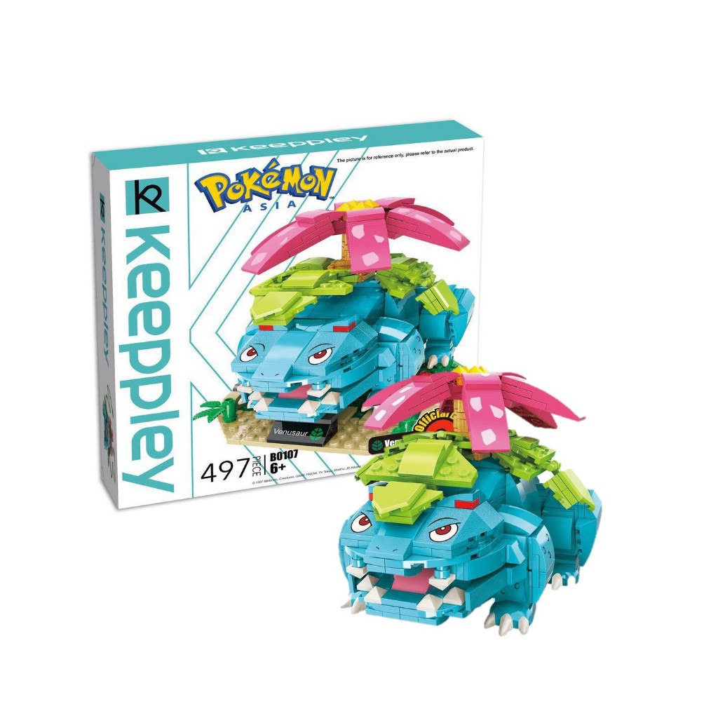 Keeppley (Keeppley) Pokemon Building Blocks - Venusaur Code Qmpkb0107 ราคา 745 บาท*ส่งฟรี