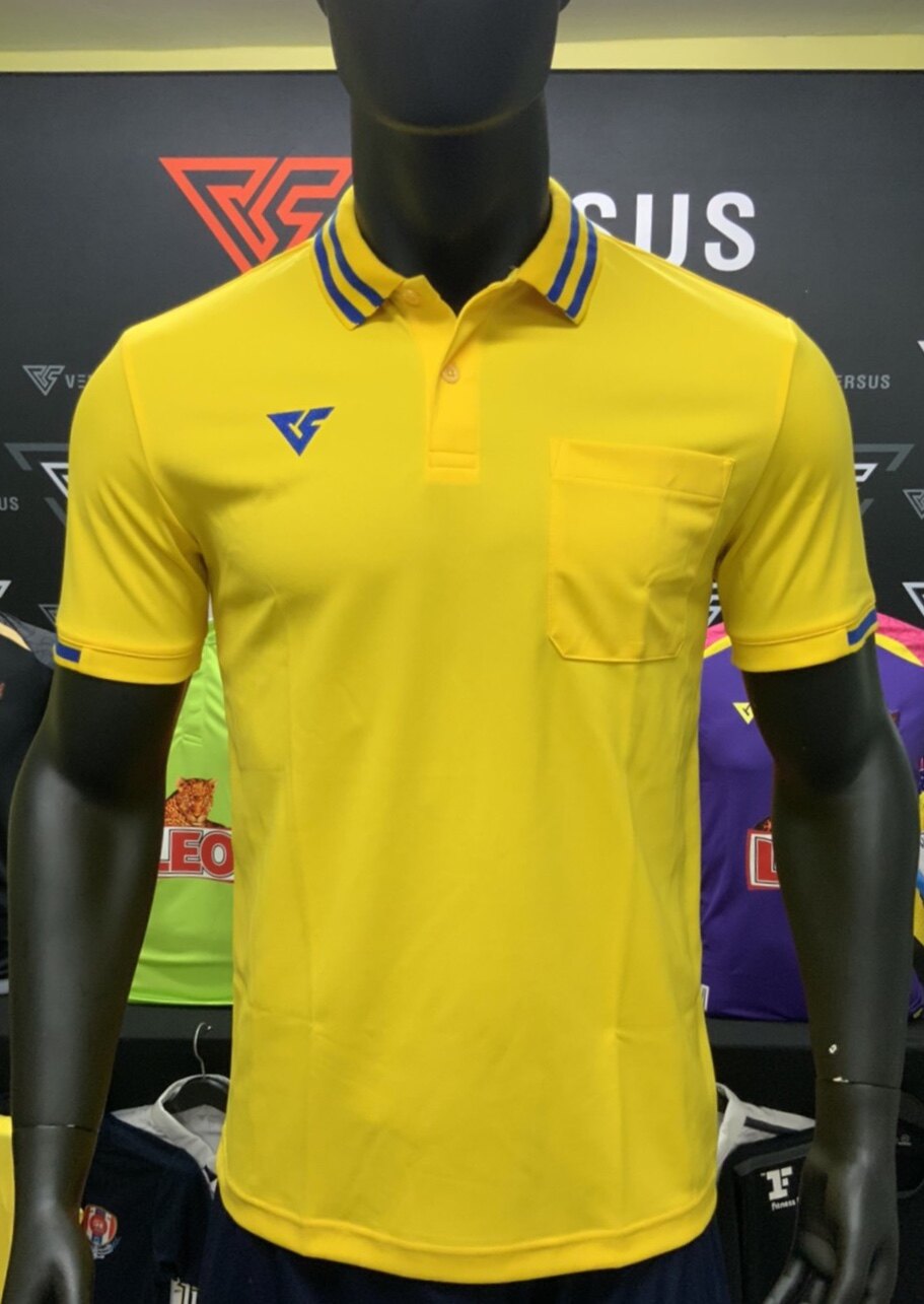 VERSUSsport เสื้อโปโล เวอร์ซุส รุ่น VA 6604 รุ่นใหม่ล่าสุด (สีเหลือง)