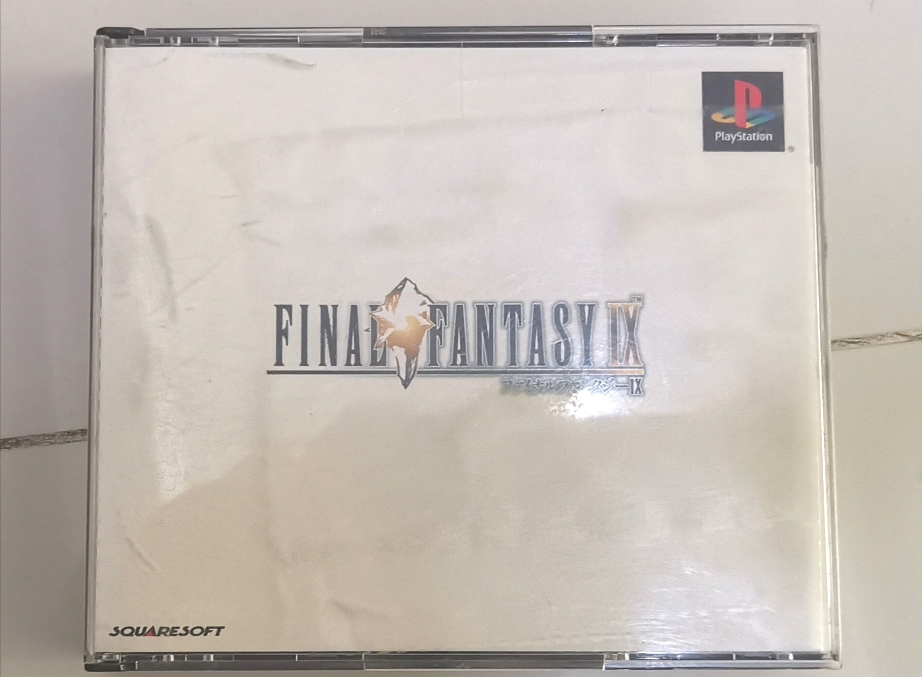 Final fantasy IX แผ่นแท้​ Original 4 Disc PS1