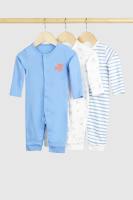 ชุดสลีพสูทเด็ก Mothercare Sleepsuits - 3 Pack FC097GF015HD710HD711HD719HD726