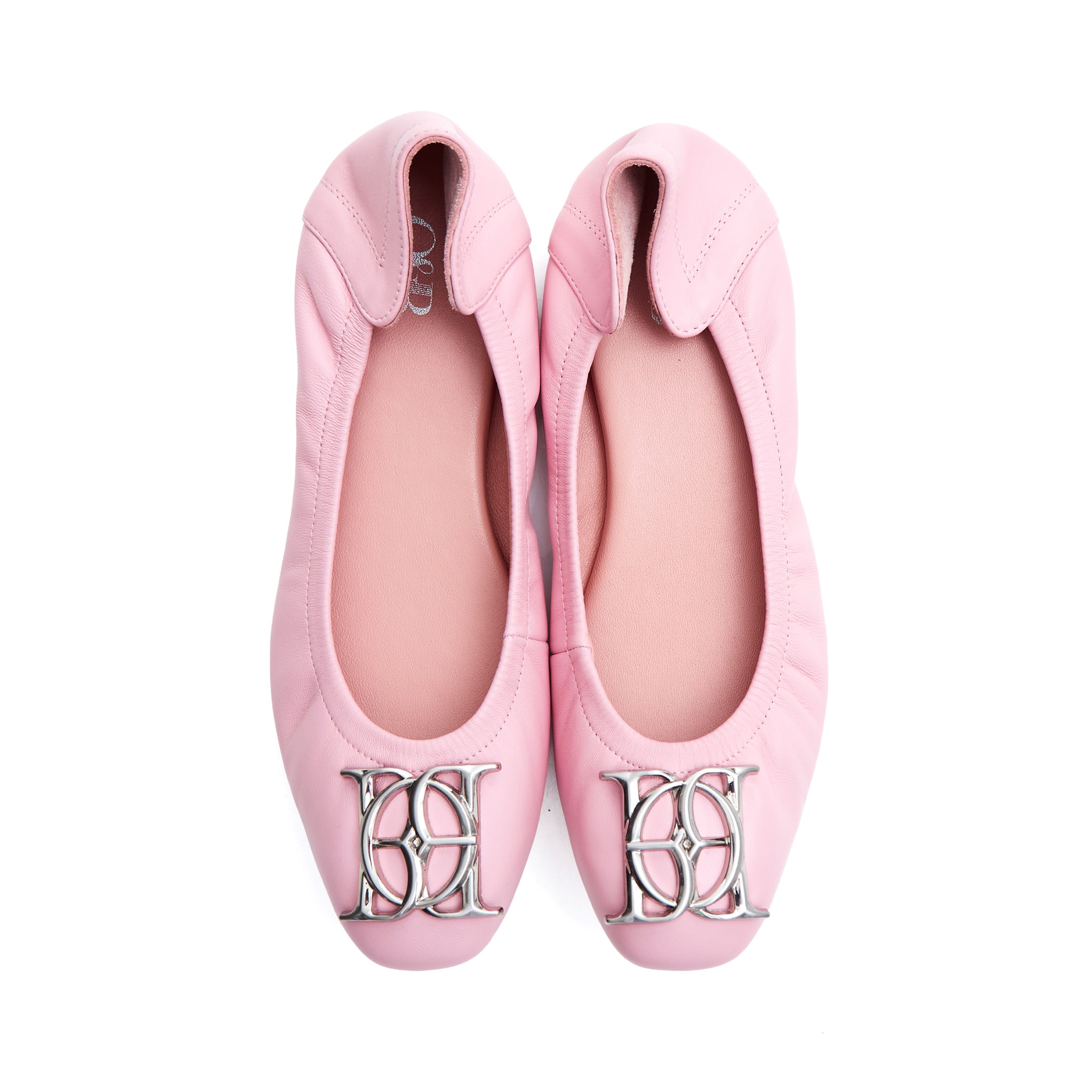 O&B รองเท้าหนังแกะ รุ่น AUDREY CREST IN BUBBLEGUM PINK-11087CS36555F_S4PIXX ราคา 3,990 บาท*ส่งฟรี