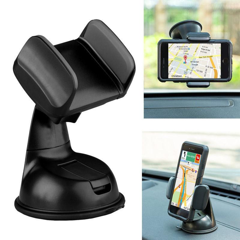 Car Mobile Phone Holder Universal Mount Windscreen Dashboard Various Colours