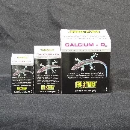 Exo Terra® Calcium + D3 Powder Supplement PT1855 40g / PT1856 90g / PT1857 450g 🦎 แคลเซียมเสริมพร้อมวิตามิน D3 สำหรับสัตว์เลื้อยคลาน DSMXO Exo Terra® Calcium + D3 Powder Supplement PT1855 40g / PT1856 90g / PT1857 450g 🦎 แคลเซียมเสริมพร้อมวิตามิน D3 สำหรับสัตว์เลื้อยคลาน DSMXO