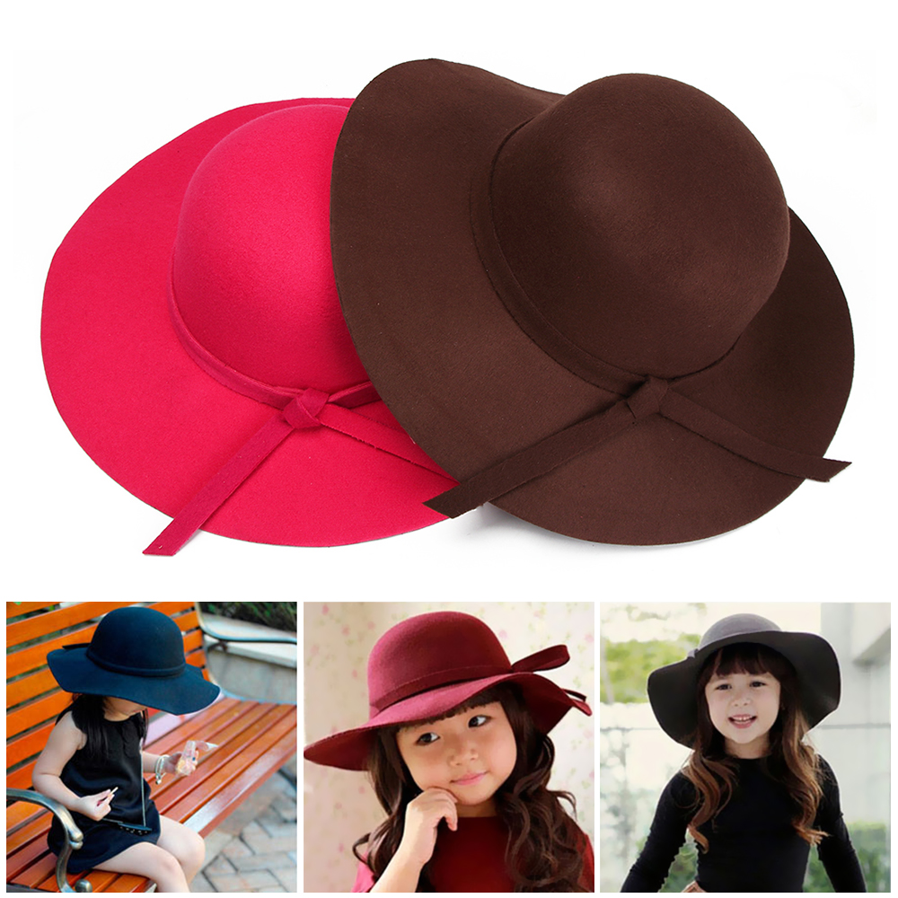 NARGANG89 New Fashion Casual Bonnet Girls Bow-Knot Ribbon Dome Wavy Sun Hat Summer Accessories Beach Cap Bowknot Hat