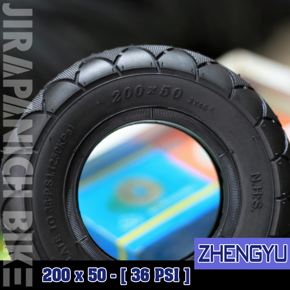 ยางสกูตเตอร์ไฟฟ้า ZHENSYU ขนาด 200x50  (รุ่น 8 นิ้ว/200x50 )