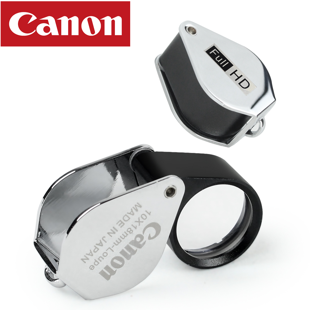 กล้องส่องพระ กล้องส่องจิวเวลรี่ Cannon Full HD 10x18 mm Loupe รุ่น Canon-FullHD-00b-K2-p ราคา 333 บาท*ส่งฟรี
