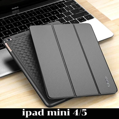 ipad นิ้ว mini Case สำหรับ iPad mini 1/2/3/4/5 7.9 เคสพับตั้งสามเหลี่ยม เคสไอแพดซอ เคสแท็บเล็ต แท็บเล็ต iPad Smart case Tablet Case