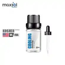 ภาพขนาดย่อของสินค้าCooling Dropper High Concentrated : Liquid Dropper  Kosher and US FDA (รับของจาก อย. สหรัสอเมริกา) สารให้ความเย็น ร้อนแรง กลิ่นเมนทอลเล็กน้อย