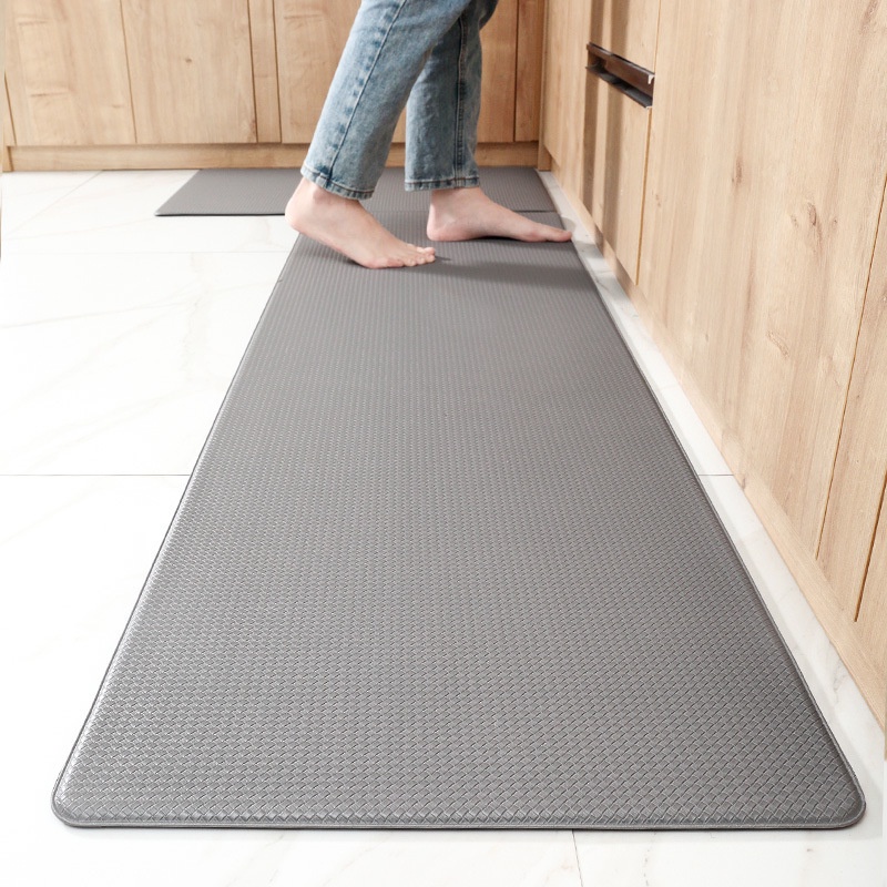 MLADEN PVC พรม 75/150CM Floor Mat กันน้ำ กันน้ำมัน กันเพรียง แผ่นรองฝ่าเท้า พรมห้องครัว พรมหินเช็ดเท้า PVC