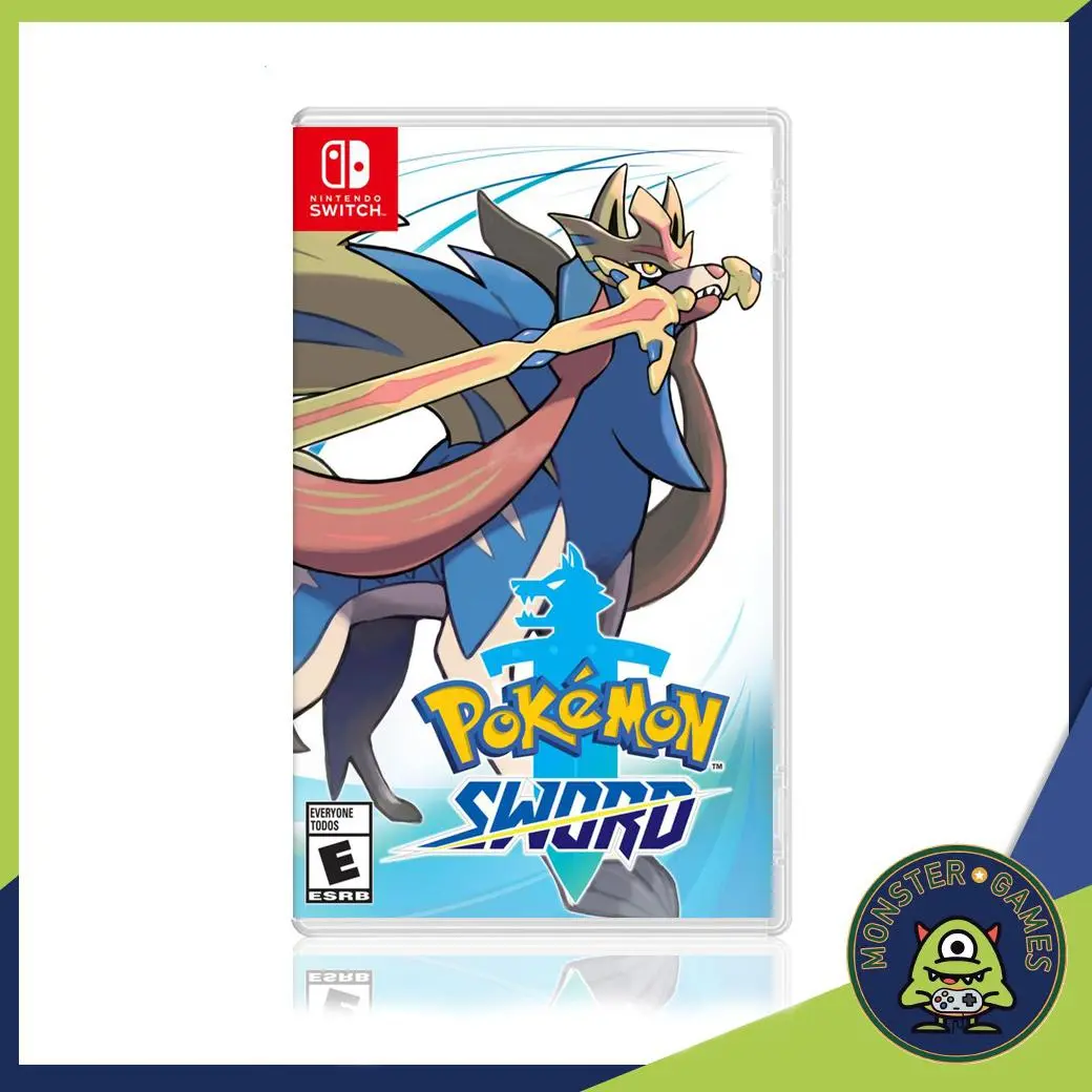 Pokemon Sword Nintendo Switch game (เกมส์ Nintendo Switch)(ตลับเกมส์Switch)(แผ่นเกมส์Switch)(ตลับเกมส์สวิต)(Pokemon Sword Switch)