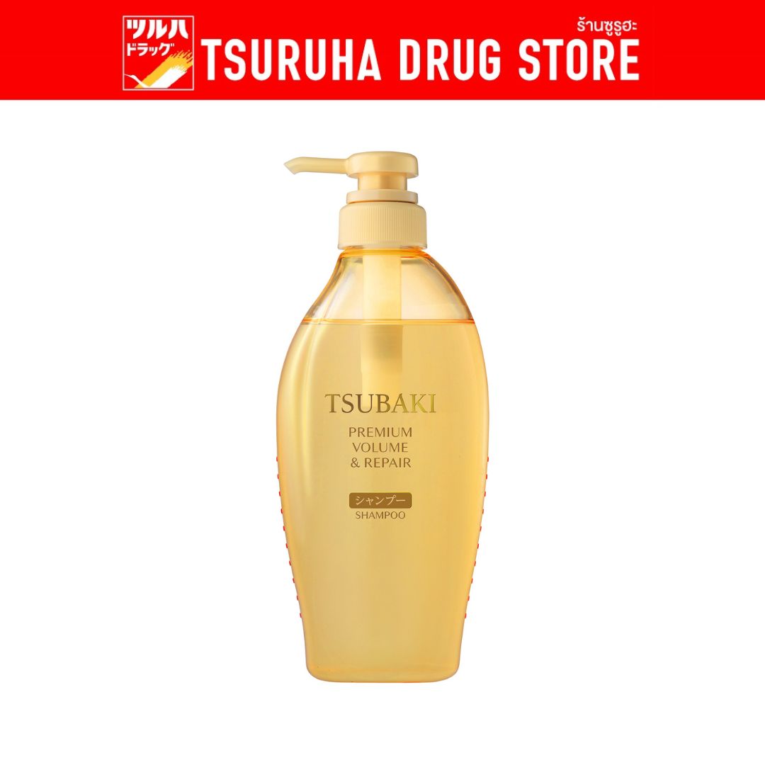 ซึบากิ พรีเมียม รีแพร์ แชมพู 450 มล. / Tsubaki Shampoo Premium Volume Repair 450 Ml.