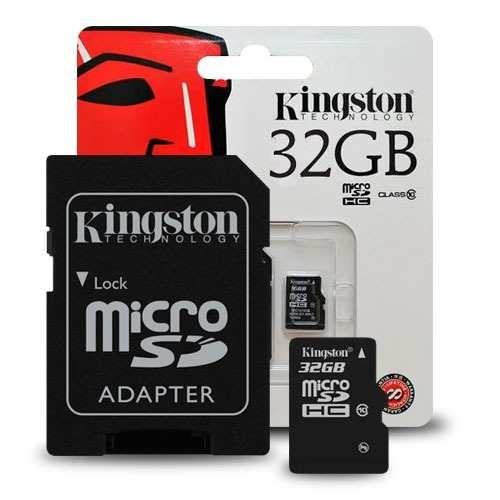 **ของแท้100%**เมมโมรี่การ์ดแท้Kingston microSD Card ความเร็ว 80MB/s ความจุ 32GB Class 10
