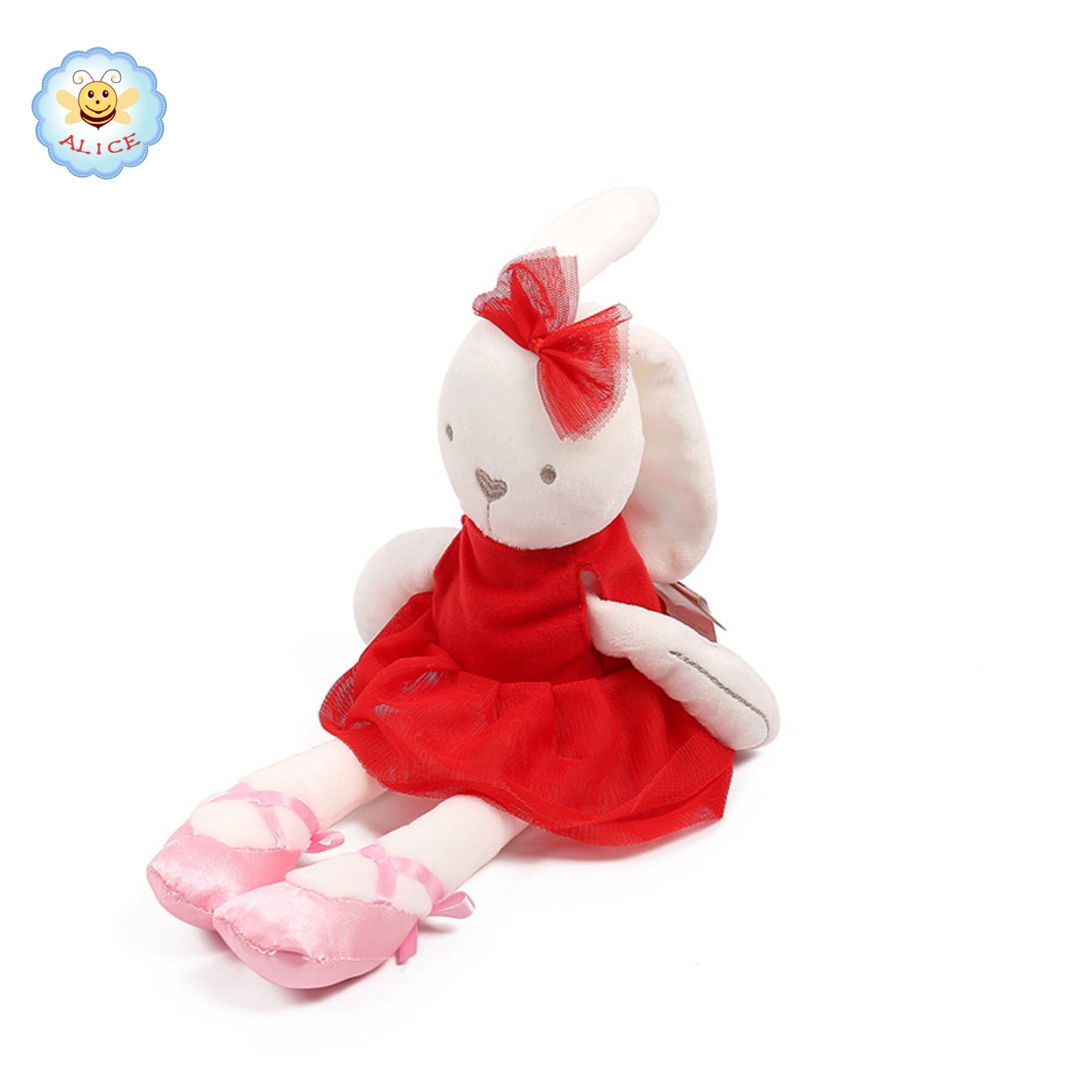 ตุ๊กตา กระต่ายเน่า หมีเน่า กระต่ายใส่ชุดบัลเล่ต์(ชุดถอดได้) นิ่มมาก ของเล่น rabbit bear toy doll alicdolly