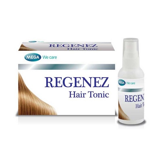 Mega we care Regenez Hair Tonic 30 ml รีจีเนซ แฮร์โทนิค สเปรย์ ปัญหาผมร่วง ผมบาง ราคา 220 บาท*ส่งฟรี