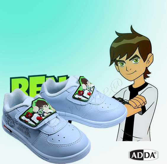รองเท้านักเรียนชาย รองเท้าพละ รองเท้ากีฬา รองเท้าผ้าใบ Adda ใส่สบาย ทรงสวย เพื่อความระบายความร้อน รุ่น Adda 41N08