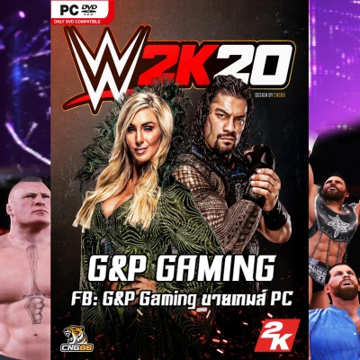 [PC GAME] แผ่นเกมส์ WWE 2K20 Digital Deluxe Edition PC