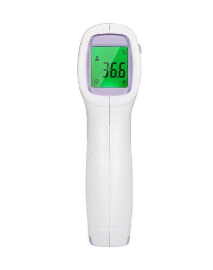 ALLHOME's เครื่องวัดอุณหภูมิอินฟราเรดแบบไม่สัมผัส Ir วัดอุณหภูมิหน้าผาก Lcd Thermometer จอแสดงผลดิจิตอล